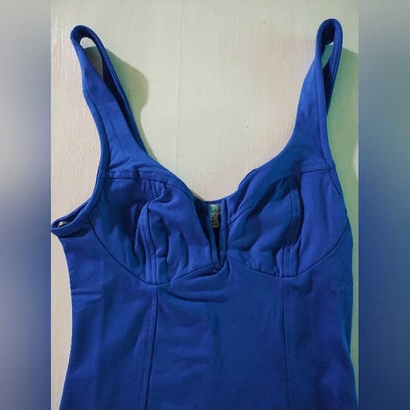 Jersey Midi Dress| Various Sizes| Royal Blue - Picture 4 of 7